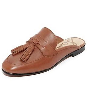 Sam Edelman brown leather loafers.  Size 10